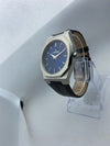 Reloj Blue con 2 manecillas - Correa de piel café